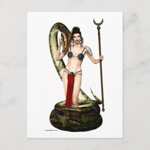 De Serpent Queen Briefkaart