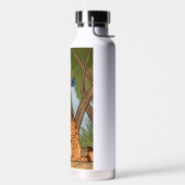 De servale en de vlinder waterfles (Links)