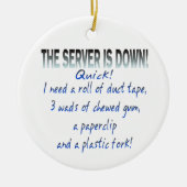 De server is onderaan Ornament (Voorkant)