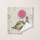 De set nagelhanddoeken opslaan bad handdoek (Wasdoekje)