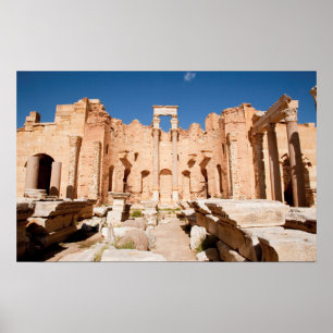 De Severan Basilica, Leptis Magna, Al Khums 2 Poster