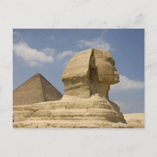 De Sfinx, Giza, Al Jizah, Egypte Briefkaart