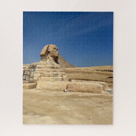 De Sfinx in Egypte Legpuzzel (Verticaal)
