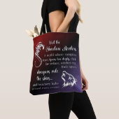 De Shadow Realms Brenda K Davies Canvas tas (Dichtbij)