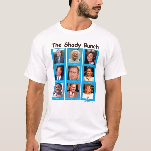 De Shady Bunch T-shirt (Voorkant)