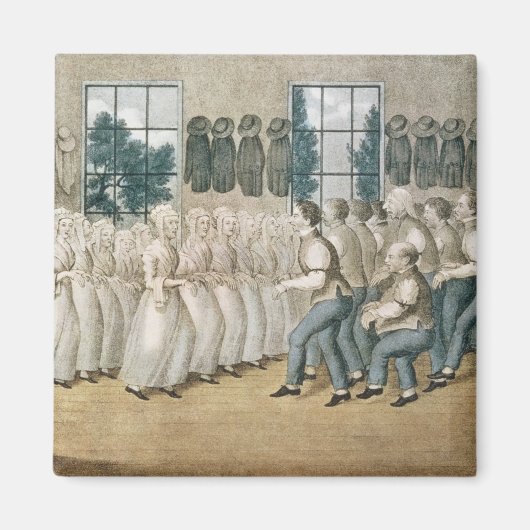 De Shakers in de buurt van Libanon Magneet (Voorkant)