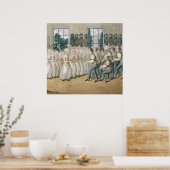 De Shakers in de buurt van Libanon Poster (Keuken)