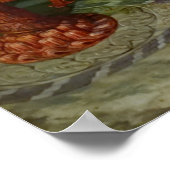 De Shalott-dame van Pre-Raphaelite William Hunt Poster (Hoek)