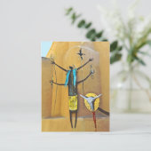 De Shaman Briefkaart (Staand voorkant)