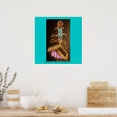 De Shaman~ door Susan Bergstrom Poster (Keuken)