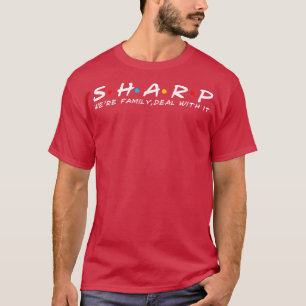 De Sharp Family Sharp Achternaam Sharp Achternaam T-shirt