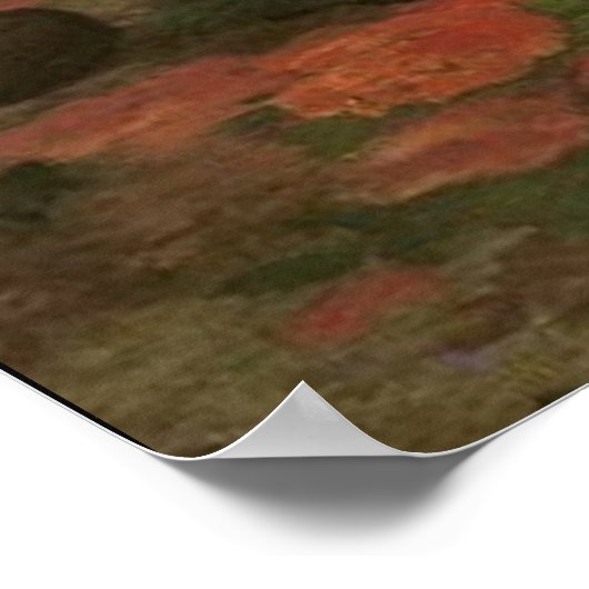 De Shell van William Bouguereau Poster (Hoek)