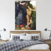 De Shepherd's Lament Fine Art canvas. Canvas Afdruk (Insitu (Slaapkamer))