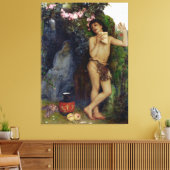 De Shepherd's Lament Fine Art canvas. Canvas Afdruk (Insitu (Woonkamer))