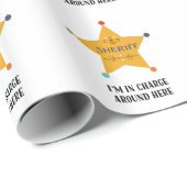 De sheriff cadeaupapier (Rol Hoek)