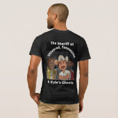De sheriff van Shivered T-shirt (Achterkant volledig)