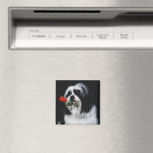 De Shih Tzu Dog Magneet (Insitu (Vaatwasser))