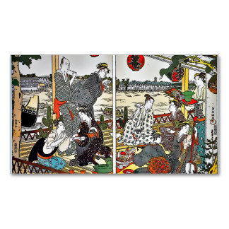 De Shikian-restaurant, versie Comics Magnetisch Visitekaartje