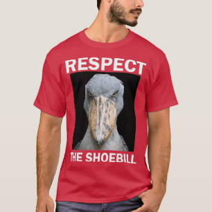 De Shoebill Human Costume Novelty Gift de T-shirt