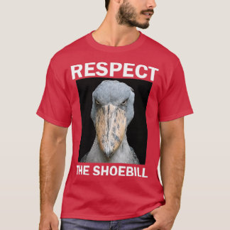 De Shoebill Human Costume Novelty Gift de T-shirt
