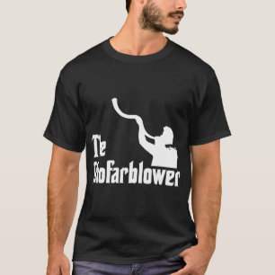 De Shofar Blazer Rosh Hashanah Rabbijn Tempel Jood T-shirt