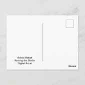 De Shofar horen, Briefkaart (Achterkant)