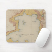 De Shores van het geelsteenmeer Muismat (Met muis)