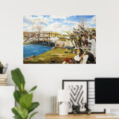 De Shot Heard over de wereld Poster (Thuiskantoor)