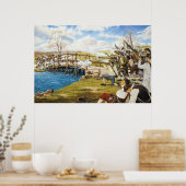 De Shot Heard over de wereld Poster (Keuken)