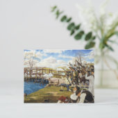 De Shot Heard 'Rond de Wereld Domenick D'Andrea Briefkaart (Staand voorkant)