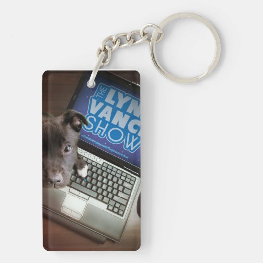 De Show Lynn Vance dubbelzijdige honden Sleutelhanger (achterkant)