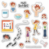 De Shreds Sticker Sheet (Voorkant)