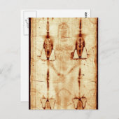 De Shroud van Turijn Briefkaart (Voorkant / Achterkant)