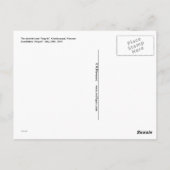 De shuttle Boat Angvik Briefkaart (Achterkant)