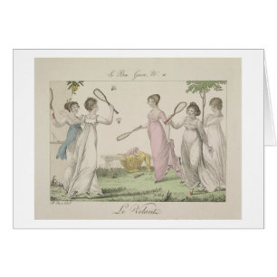 De Shuttlecock, bord 11 van "Le Bon Genre", 180