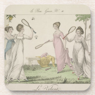 De Shuttlecock, bord 11 van "Le Bon Genre", 180 Onderzetter