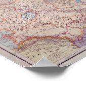 De Siberische spoorweg Poster (Hoek)