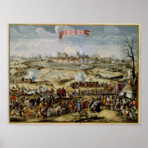 De Siege van Wismar Duitsland Poster