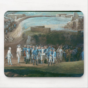 De Siege van Yorktown Muismat