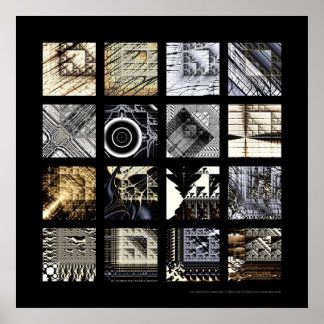 De Sierpinski-variaties Poster