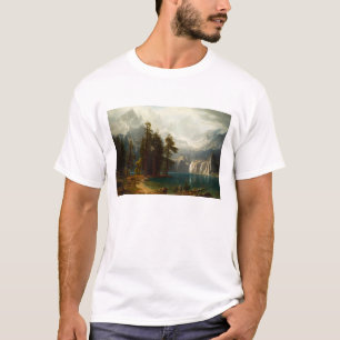 De Siërra de T-shirt van Bierstadt van Nevadas
