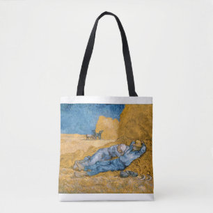 De Siesta 1890 van Vincent van Gogh Draagtas