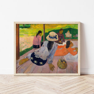 De siësta Paul Gauguin Poster