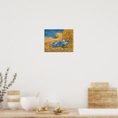De Siesta van Van Gogh Poster (Keuken)