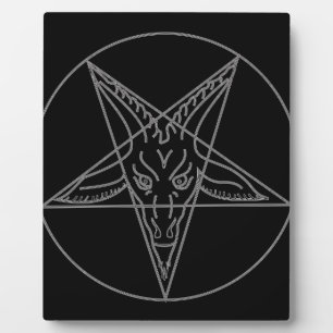 De Sigil van Baphomet Fotoplaat