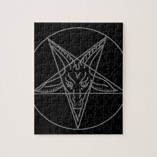 De Sigil van Baphomet Legpuzzel (Verticaal)