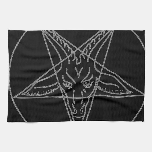 De Sigil van Baphomet Theedoek (Horizontaal)