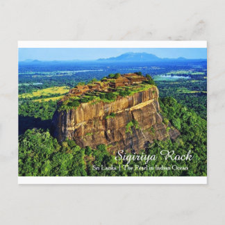 De Sigiriya Rock  Briefkaart
