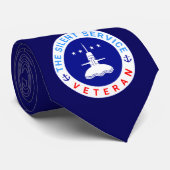 De Silent Service Veteran-elegant Stropdas (Opgerold)