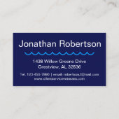 De Silent Service Veteran-elegant Visitekaartje (Achterkant)